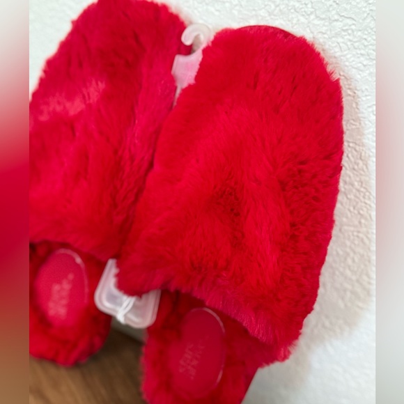 Nwt Women's Emily Puff Scuff Slippers - Stars Above red - Picture 6 of 8
